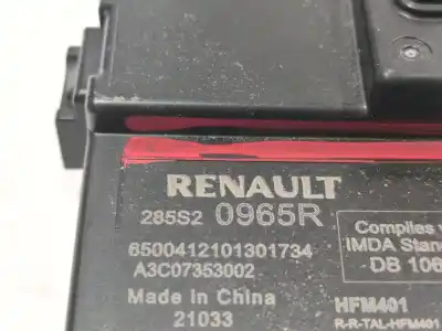 Автозапчастина б/у електронний модуль для renault arkana i (lcm_, ldn_) 1.3 tce 140 (ldn0) посилання на oem iam 285s20965r ac307353002 