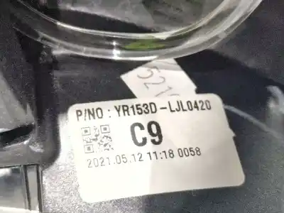 Автозапчастина б/у аераційна решіта для renault arkana i (lcm_, ldn_) 1.3 tce 140 (ldn0) посилання на oem iam yr153dljl0420  