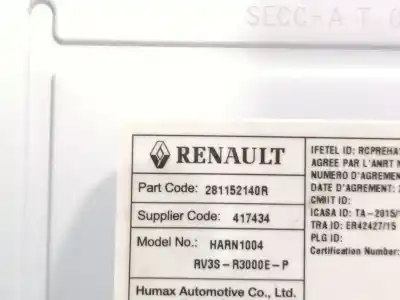 Автозапчасти б/у аудиосистема / радио cd за renault master iii furgón (fv) 2.3 dci 145 rwd (fv0e, fv0f, fv0t, fv10, fv12) ссылки oem iam 281152140r  