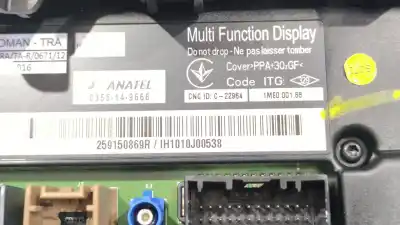 Pezzo di ricambio per auto di seconda mano display multifunzione per renault master iii furgón (fv) 2.3 dci 135 rwd (fv0n) riferimenti oem iam 259150869r  