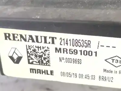 Pièce détachée automobile d'occasion radiateur d'eau pour renault master iii furgón (fv) 2.3 dci 145 rwd (fv0e, fv0f, fv0t, fv10, fv12) références oem iam 214108535r  