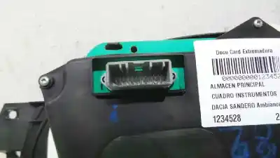 Peça sobressalente para automóvel em segunda mão quadrante por dacia sandero ambiance referências oem iam 248104802r  248104802r