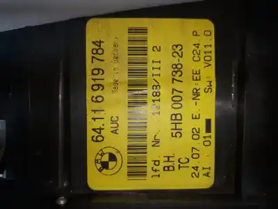 Second-hand car spare part climate control for bmw serie 3 compact (e46) 320td oem iam references 64116919784  64116919784