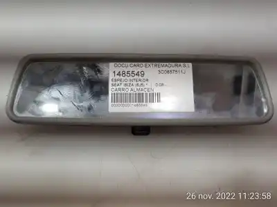 Gebrauchtes Autoersatzteil INNENSPIEGEL zum SEAT IBIZA IV (6J5, 6P1)  OEM-IAM-Referenzen 3C0857511J  3C0857511J