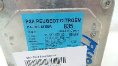 Second-hand car spare part electronic module for citroen c2 collection oem iam references 9653783580  9653783580