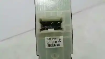 Second-hand car spare part left front power window switch for renault koleos dynamique oem iam references 25401jy00c  25401jy00c