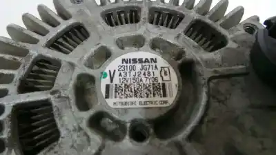 Second-hand car spare part alternator for renault koleos dynamique oem iam references 23100jg71a  23100jg71a