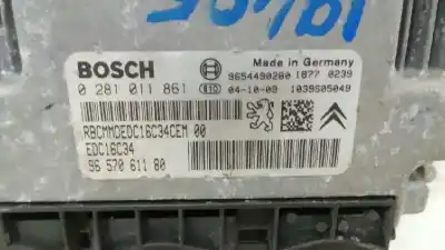 Second-hand car spare part ecu engine control for citroen c2 collection oem iam references 9657061180  9657061180