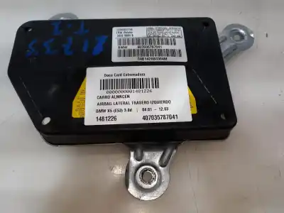 Second-hand car spare part REAR LEFT SIDE AIRBAG for BMW X5 (E53)  OEM IAM references 407035787041  407035787041