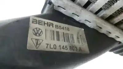 Second-hand car spare part intercooler for volkswagen touareg (7la, 7l6, 7l7) 5.0 v10 tdi oem iam references 7l0145803  7l0145803