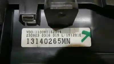 Peça sobressalente para automóvel em segunda mão quadrante por opel meriva cosmo referências oem iam 13140265  13140265