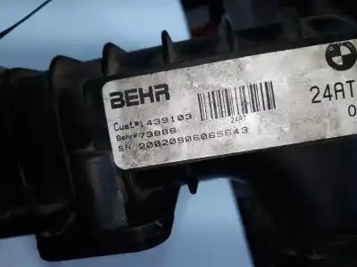 Second-hand car spare part water radiator for bmw x5 (e53) 3.0d oem iam references 17107544668  17107544668