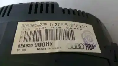 Peça sobressalente para automóvel em segunda mão quadrante por audi a4 berlina (8e) 2.0 referências oem iam 8e0920900  8e0920900