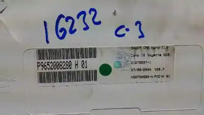 Peça sobressalente para automóvel em segunda mão quadrante por citroen c3 1.4 hdi exclusive referências oem iam 6105ev  9652008280