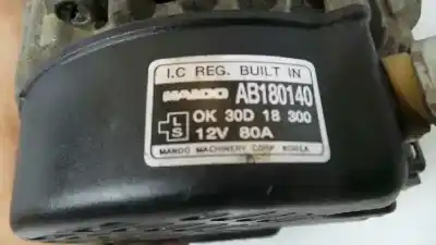 Pezzo di ricambio per auto di seconda mano alternatore per kia rio 1.3 cat riferimenti oem iam k30d18300  k30d18300