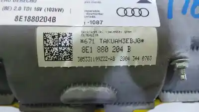 Peça sobressalente para automóvel em segunda mão airbag dianteiro direito por audi a4 berlina (8e) 2.0 tdi 16v (103kw) referências oem iam 8e1880204b