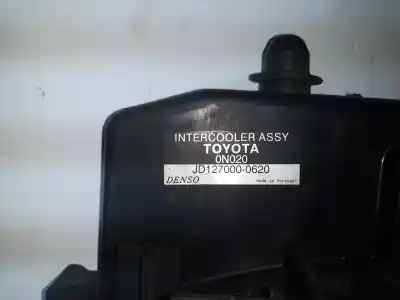 Second-hand car spare part intercooler for toyota yaris (ksp9/scp9/nlp9) básico oem iam references jd1270000620  jd1270000620