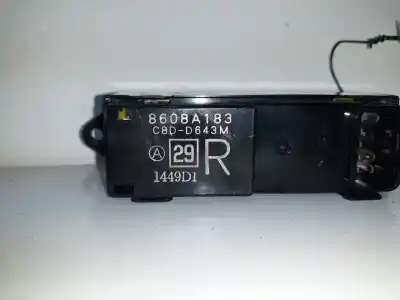 Автозапчастина б/у управління склами задніх правіх для mitsubishi outlander (cw0) 2.0 di-d cat посилання на oem iam 8608a0183  8608a0183