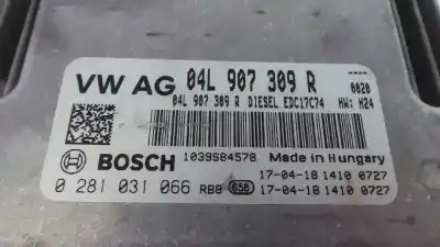 Автозапчасти б/у блок управления двигателем за seat leon (5f1) 2.0 tdi ссылки oem iam 04l907309r  04l907309r