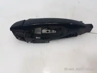 Second-hand car spare part exterior left rear door handle for peugeot 308 style oem iam references 1609240780