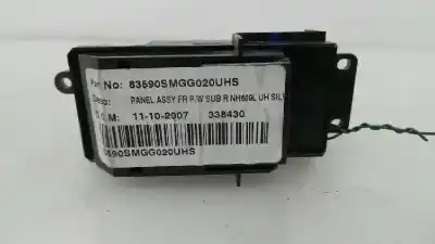Автозапчастина б/у передній правий віконний вимикач для honda civic viii hatchback (fn, fk) 2.2 ctdi (fk3) посилання на oem iam 83590smgg020
