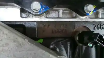 Second-hand car spare part complete engine for renault twingo authentique oem iam references d4f772  d4f772