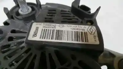 Second-hand car spare part alternator for renault twingo authentique oem iam references 8200654541a  8200654541a