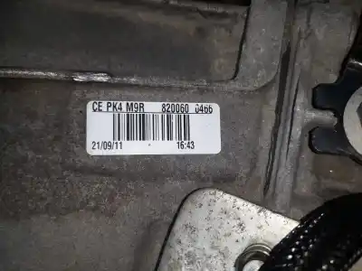 Автозапчастина б/у коробка передач для renault laguna coupe base посилання на oem iam pk4m9r  pk4m9r