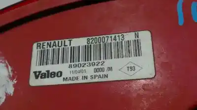 Автозапчасти б/у левый задний фонарь за renault clio ii fase ii (b/cb0) authentique ссылки oem iam 8200071413  8200071413