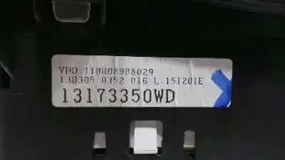 Peça sobressalente para automóvel em segunda mão quadrante por opel corsa c 1.0 12v cat (z 10 xe / lw3) referências oem iam 13173350  13173350
