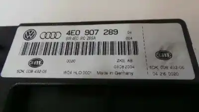 Second-hand car spare part electronic module for audi a8 (4e2) 4.2 quattro oem iam references 4e0907289  4e0907289