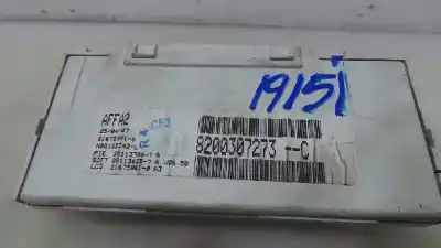 Second-hand car spare part multifunction display for renault clio iii confort expression oem iam references 8200307273  8200307273