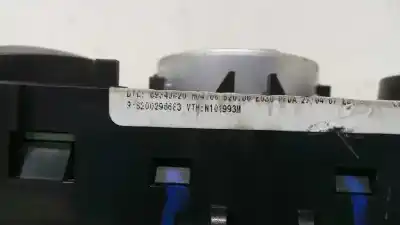 Second-hand car spare part climate control for renault clio iii confort expression oem iam references 8200296683  8200296683