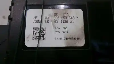 Автозапчастина б/у многофункційне управління для volkswagen passat variant (3c5) advance посилання на oem iam 3c9953513b  3c9953513b