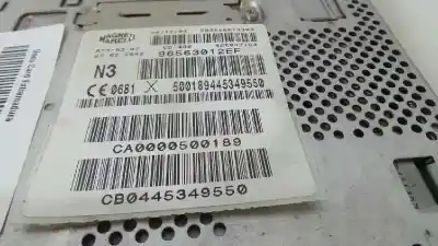 Tweedehands auto-onderdeel audiosysteem / radio-cd voor peugeot 607 (s2) ebano pack oem iam-referenties 96563012ef  
