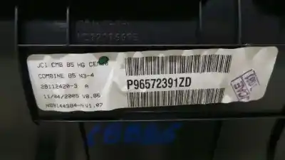 Second-hand car spare part dashboard for citroen c4 i (lc_) 1.6 hdi oem iam references 96572391zd  96572391zd