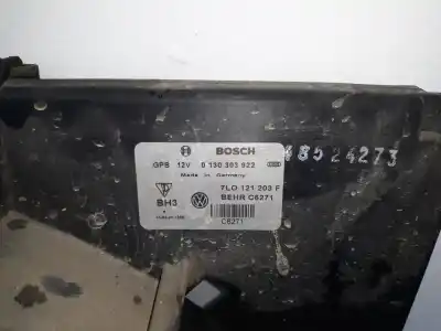 Second-hand car spare part radiator cooling fan for volkswagen touareg (7la, 7l6, 7l7) 2.5 r5 tdi oem iam references 7l0121203f  7l0121203f