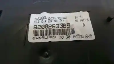 Автозапчастина б/у панель інструментів для renault vel satis (bj0_) 2.2 dci (bj0e, bj0f) посилання на oem iam 8200263365  8200263365