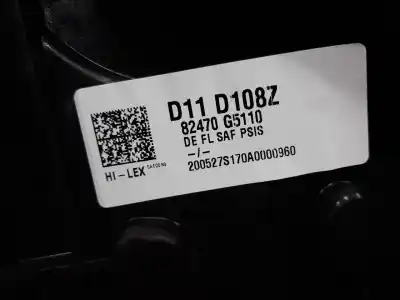 Pezzo di ricambio per auto di seconda mano alzacristalli anteriore sinistro per kia niro emotion plug-in hybrid riferimenti oem iam 82470g5110