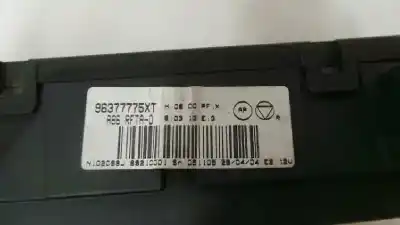 Second-hand car spare part climate control for citroen c3 1.4 hdi exclusive oem iam references 96377775xt  96377775xt