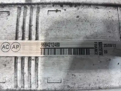 Pezzo di ricambio per auto di seconda mano intercooler per citroen c4 picasso exclusive riferimenti oem iam 9684212480  9684212480