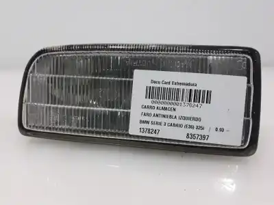 Peça sobressalente para automóvel em segunda mão farol / projetor de nevoeiro esquerdo por bmw serie 3 cabrio (e36) 325i referências oem iam 8357397