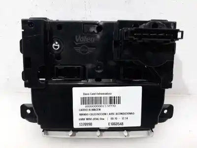 Peça sobressalente para automóvel em segunda mão comando de sofagem (chauffage / ar condicionado)  por bmw mini (r56) one referências oem iam e1060548  e1060548