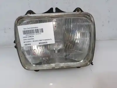 Second-hand car spare part left headlight for mitsubishi l200 (k7_t, k6_t, k5_t) 2.5 td 4wd (k74t) oem iam references mr296231