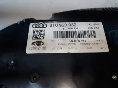 Second-hand car spare part dashboard for audi a5 coupe (8t) 3.0 tdi oem iam references 8t0920932  8t0920932