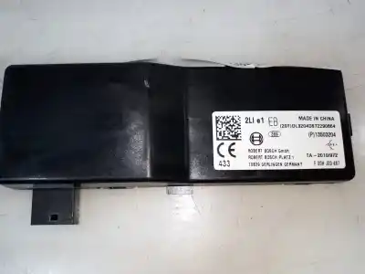 Pezzo di ricambio per auto di seconda mano modulo elettronico per opel corsa e color edition ecoflex riferimenti oem iam 13503204 13503204 13503204