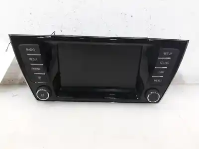 Автозапчасти б/у многофункциональный дисплей за skoda fabia ambition ссылки oem iam 6v0919604b  6v0919604b