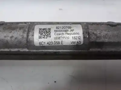 Recambio de automóvil de segunda mano de cremallera direccion para skoda fabia 1.0 tsi referencias oem iam 6c1423058e 6c1423058e 