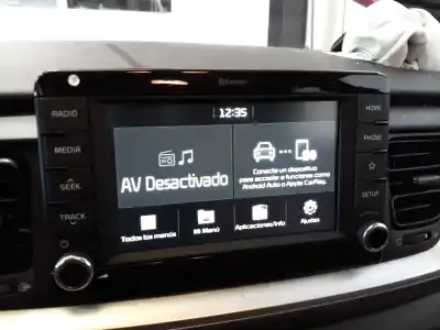 Автозапчастина б/у БАГАТОФУНКЦІЙНИЙ ДИСПЛЕЙ для KIA STONIC (YBCUV)  Посилання на OEM IAM 96160-H8800FH  96160-H8800FH