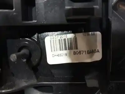 Second-hand car spare part interior left front handle for nissan note acenta oem iam references 806711ha0a 80671ba60a 80671ba60a